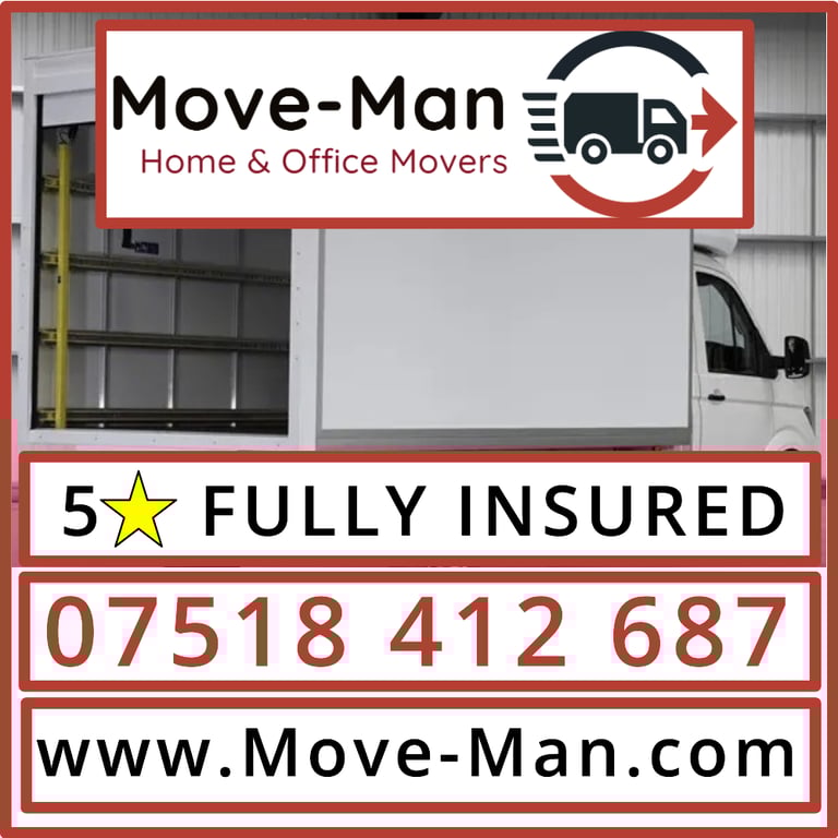 Man and Van Hire ✅ House Removals Company Moving Service ✅ Home Movers Flat Removal ✅ Men with a Van