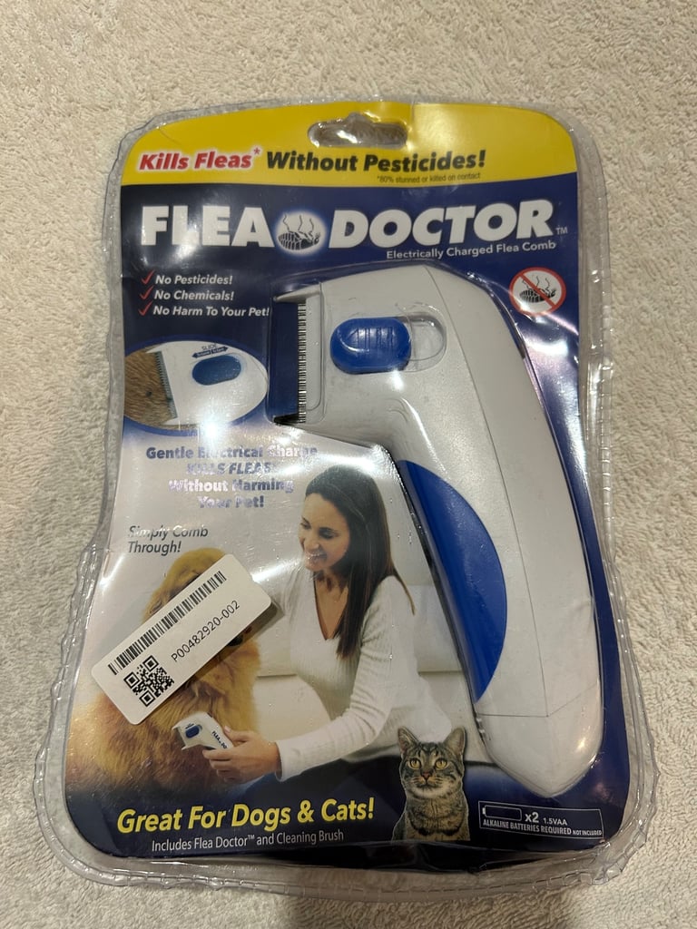 Flea treatment machine 