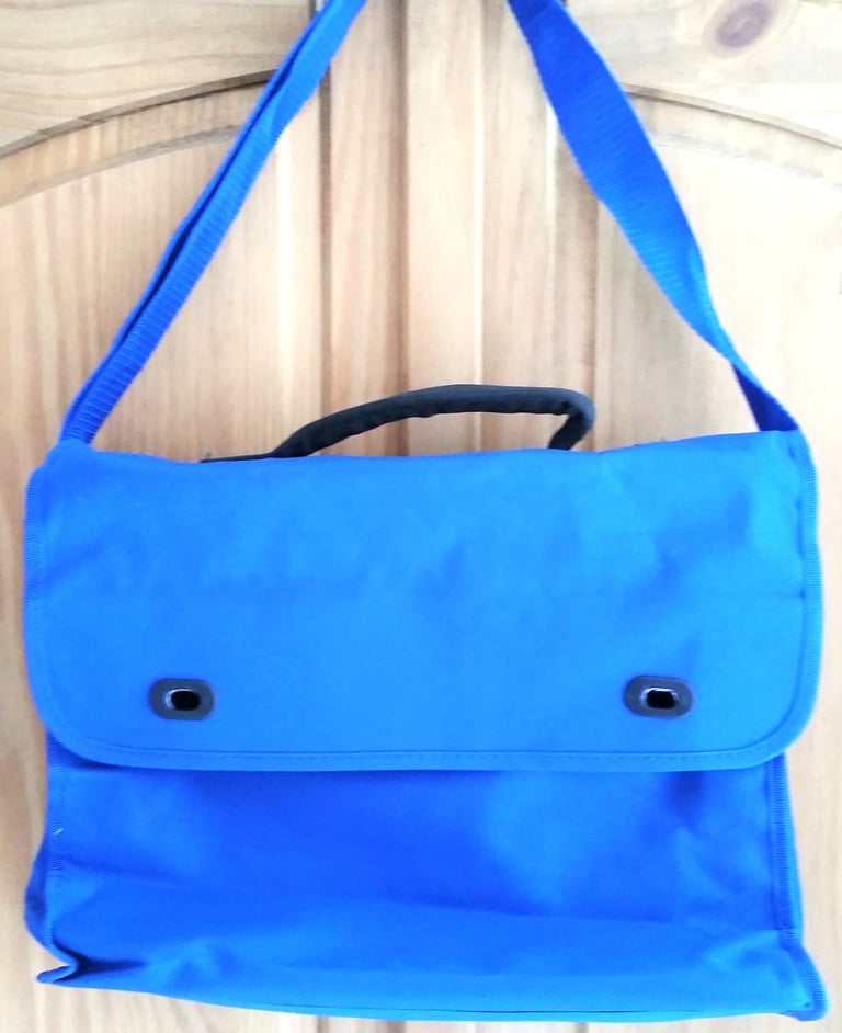 image for Lovely Unique Blue Satchel