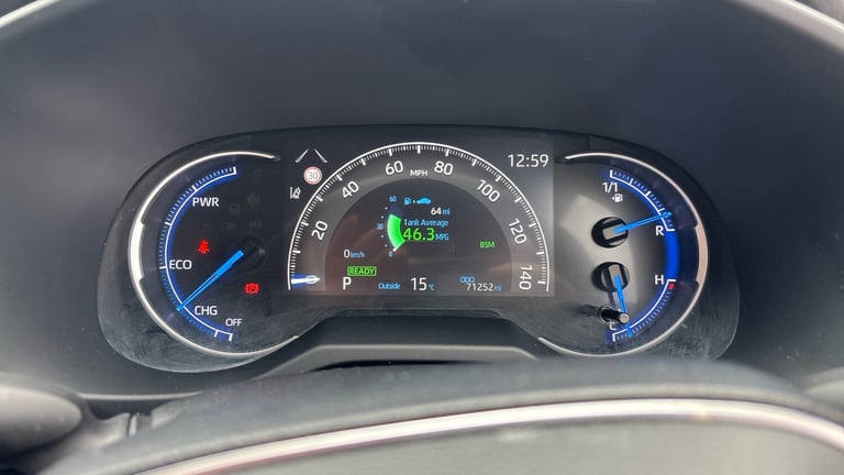 2019 Toyota RAV4 2.5 VVT-i Hybrid Dynamic 5dr CVT Hybrid Estate Estate Hybrid Automatic