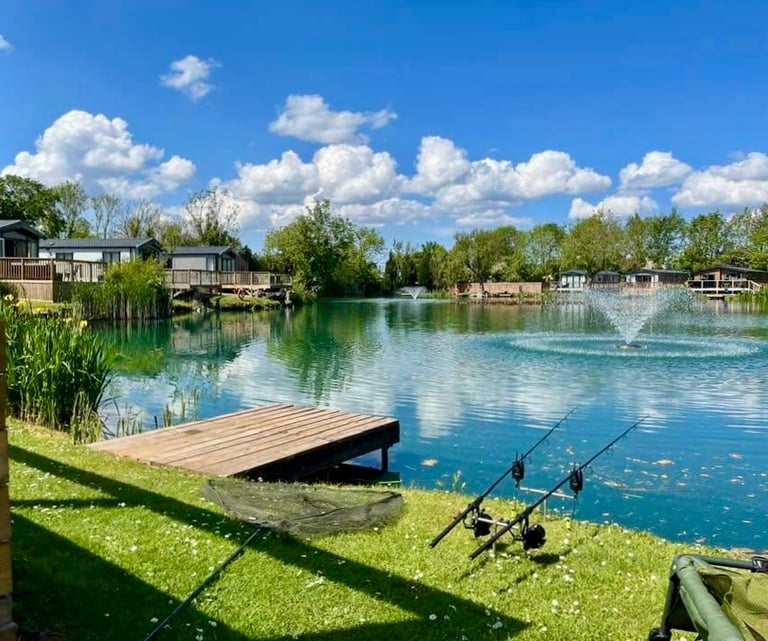 Victory Lakewood Lodge 2022 sited at Brickyard Lakes Country Park in North Yorkshire