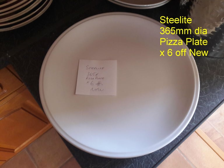 New Used 85x Plates Professional Grade Restaurant Kitchen Plates Crockery Steelite Grayshott lot