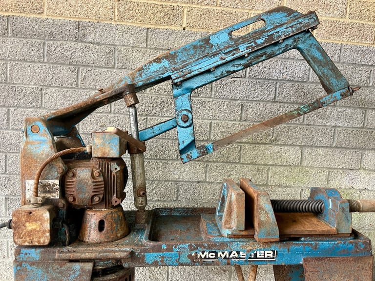 McMaster metal cutting power hacksaw