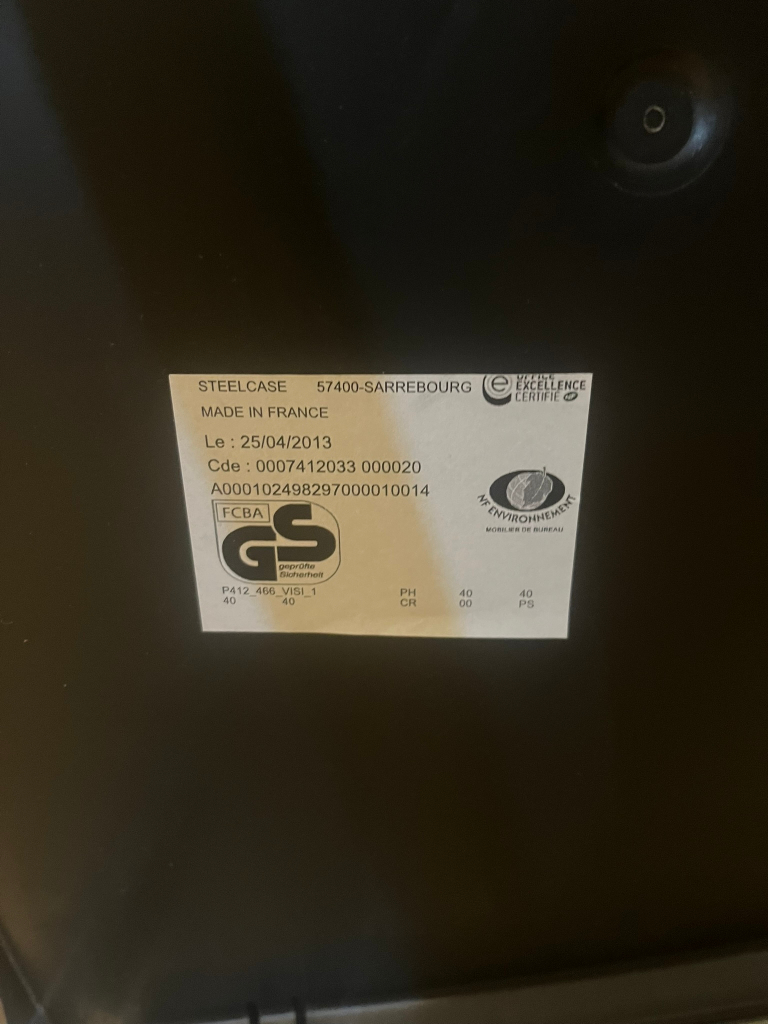 Steelcase Reply chair x2