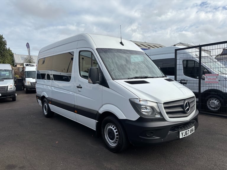 2018 Mercedes-Benz Sprinter 2.1 314 CDI TL14 Tourer Double Cab 5dr Diesel G-Tronic RWD MWB High M...