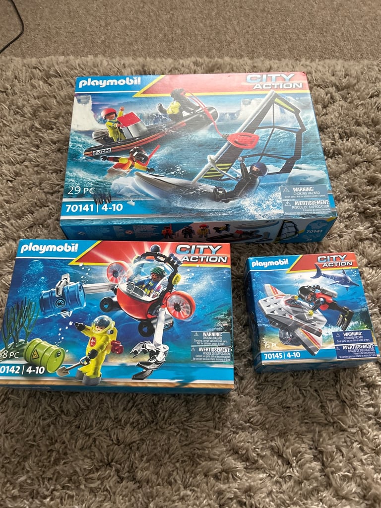 image for Playmobil city action toys brand new in box