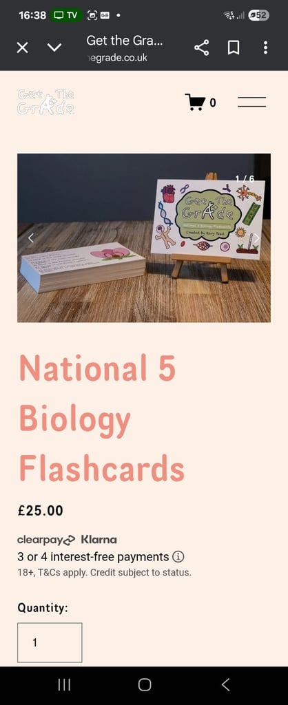 image for Get the Grade Flashcards 