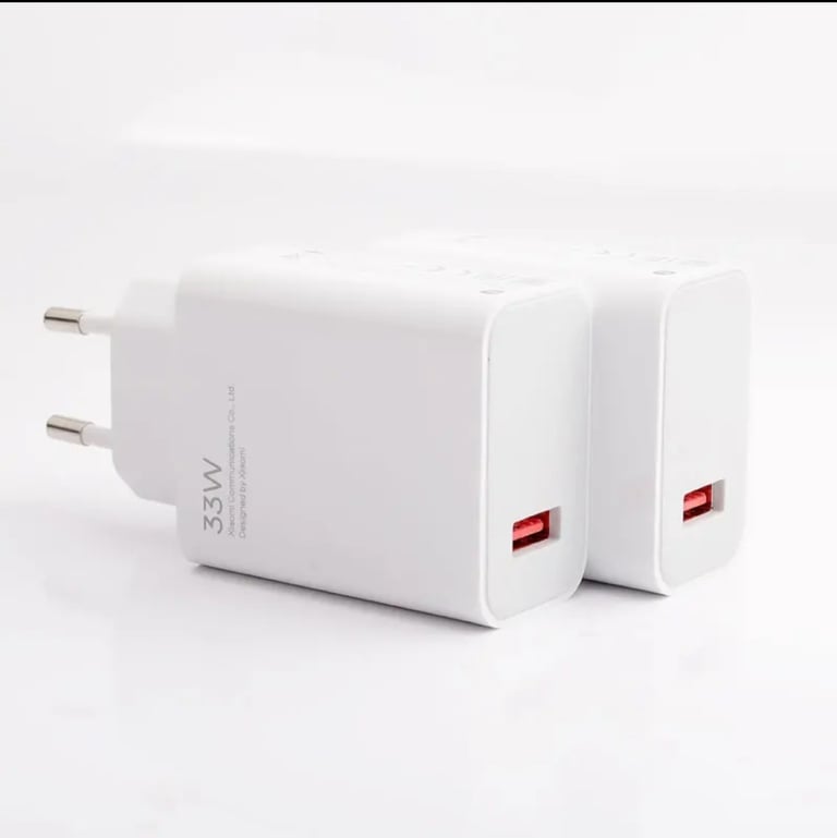 Original Xiaomi Turbo Charger 33WFast Power SupplyUSB European Plug+Type C Cable