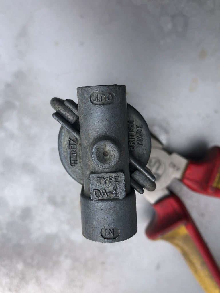 Small Glass Fuel Filter .