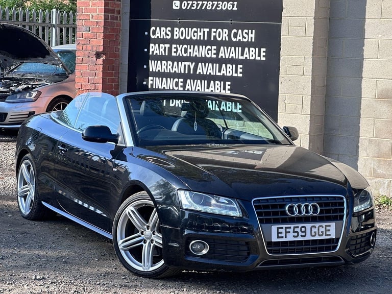 2010 Audi A5 Cabriolet 2.0 TFSI S line Euro 5 (s/s) 2dr CONVERTIBLE Petrol Manual