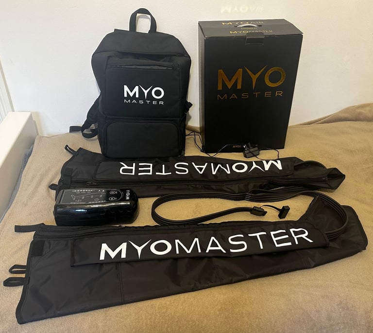 image for MyoMaster Leg Massager MyoPump - Calf Compression & Circulation Booster boots