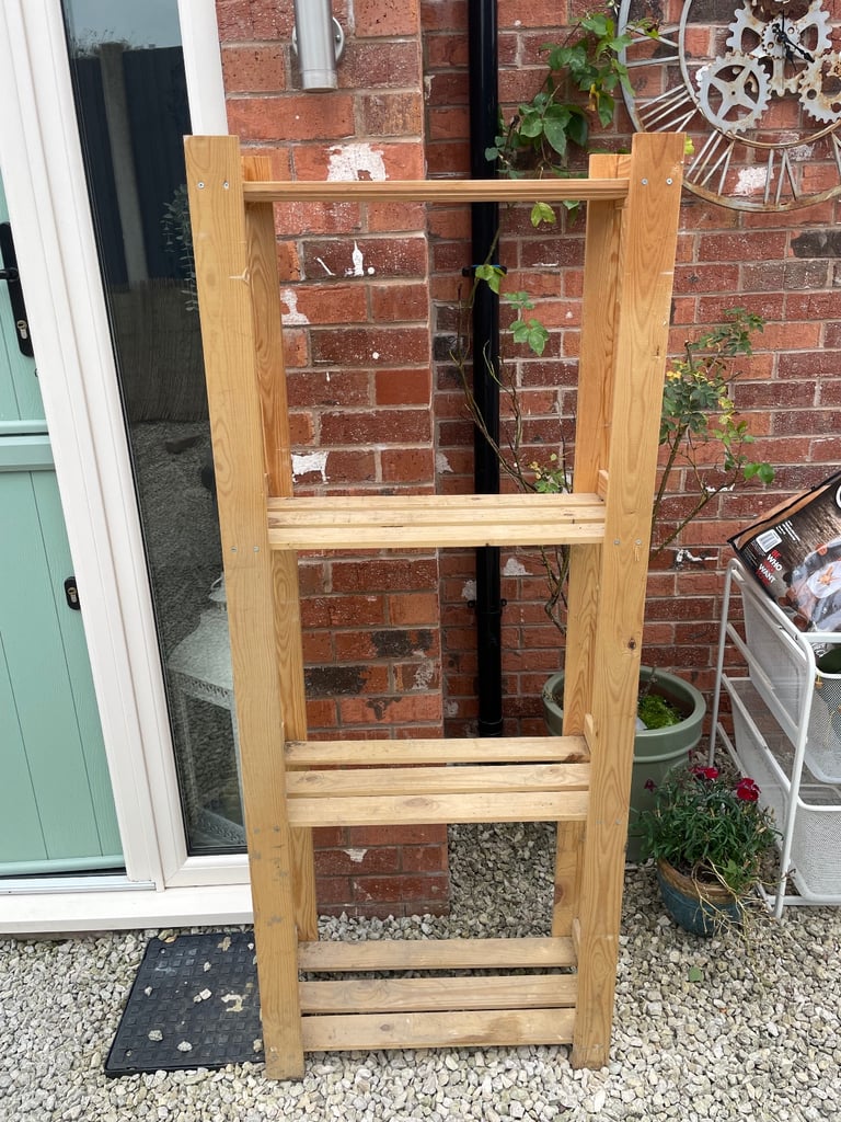 IKEA Pine wooden shelving 