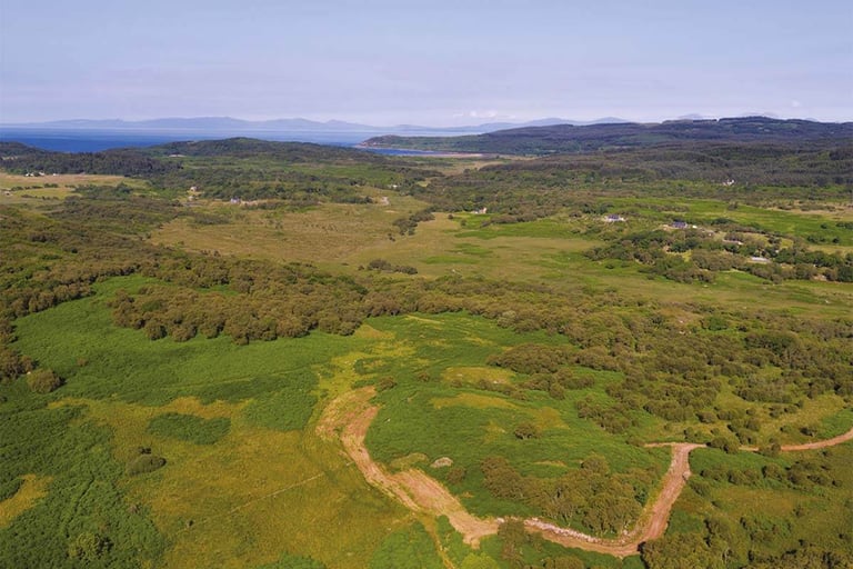 Plot Of Land West Coast Scotland Near Lake Nice Property Swap For Cash £500