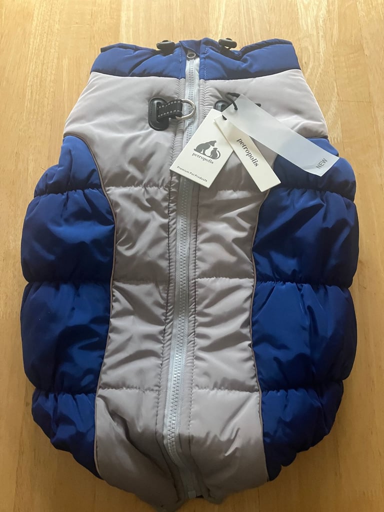 Dog coat, wind and waterproof - brand new