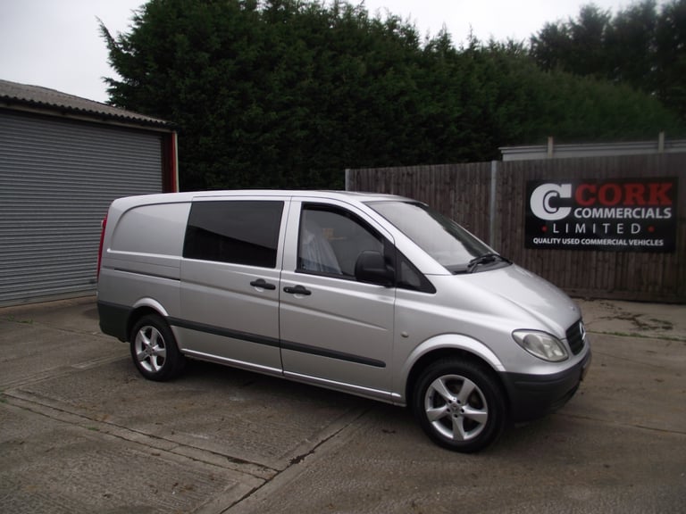 image for 2009 Mercedes-Benz Vito DUALINER CREW CAB LONG LWB 111CDI Van NO VAT Crew Van Diesel Manual