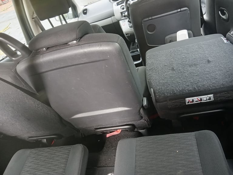 CHEAPEST LOW MILEAGE 7 SEATER MPV IN SCOTLAND GRAND SCENIC ULEZ COMPLIANT MOT AUG 26 