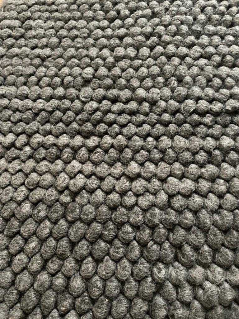 Dark Grey Rug 140cm x 200cm 