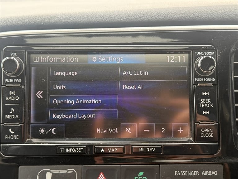 2018 Mitsubishi Outlander 2.0h 12kWh 4h SUV 5dr Petrol Plug-in Hybrid CVT 4WD Euro 6 (s/s) (200 p...