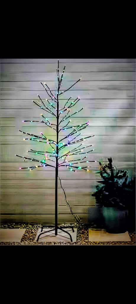 M&S Pre-Lit Christmas Tree