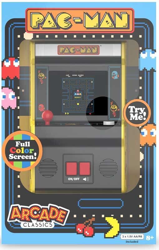 PAC-MAN Arcade Classics Mini Retro Games Console New & Sealed