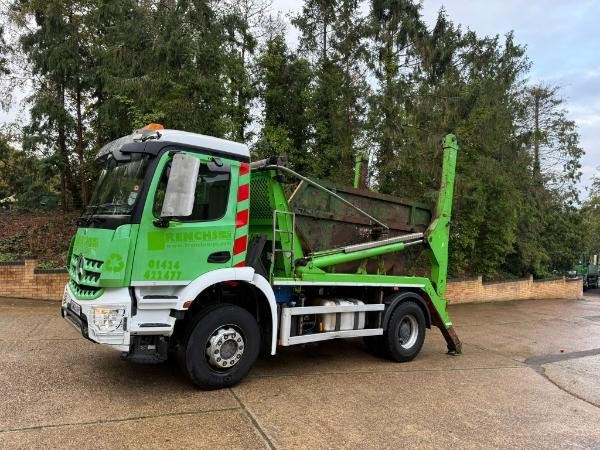 Mercedes 1824 Hyvalift Skip Loader 4x2 Extendable Arms Easy Sheet 