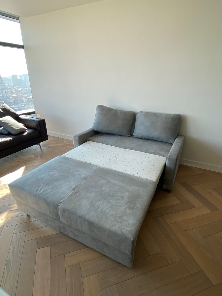 Three-seated sofa bed 