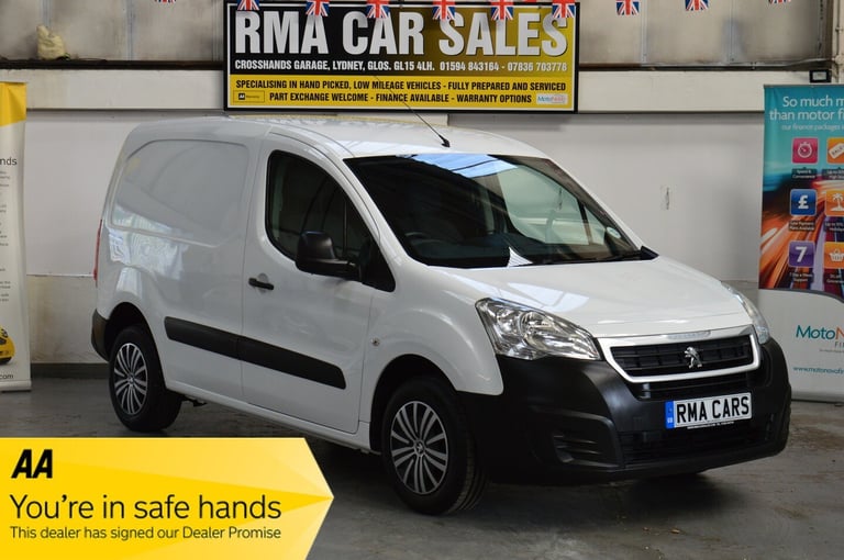 2016 Peugeot Partner 850 1.6 HDi 92 Professional ONLY 5000 MILES Van  Diesel Manual