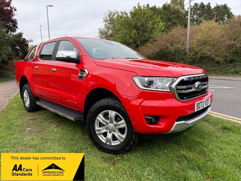 image for 2022 Ford Ranger Pick Up Double Cab Limited 1 2.0 EcoBlue 170 Auto 1 OWNER PLUS VAT PICK UP Diese...