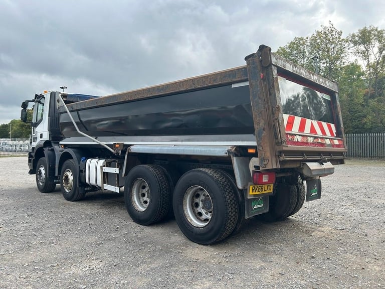 IVECO STRALIS X-WAY 8X4 STEEL TIPPER 2018 – RK68 LXX