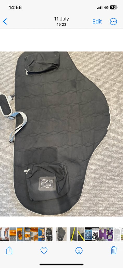 Bates saddle bag