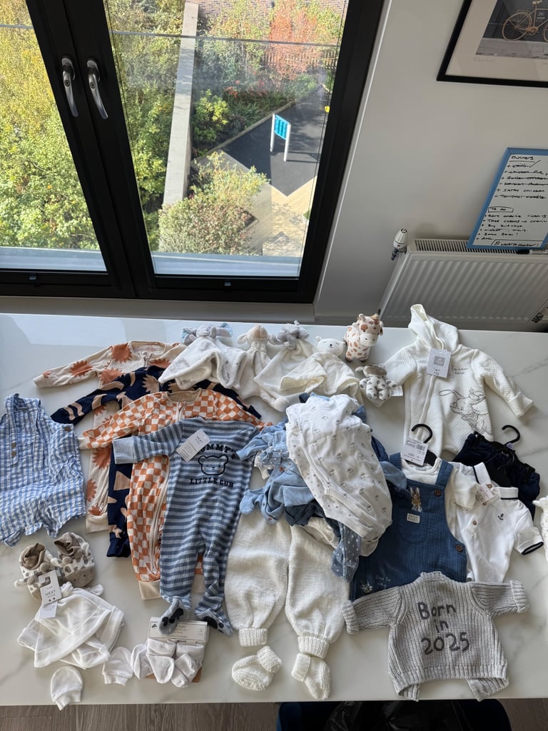 image for Huge baby boy bundle of clothing 