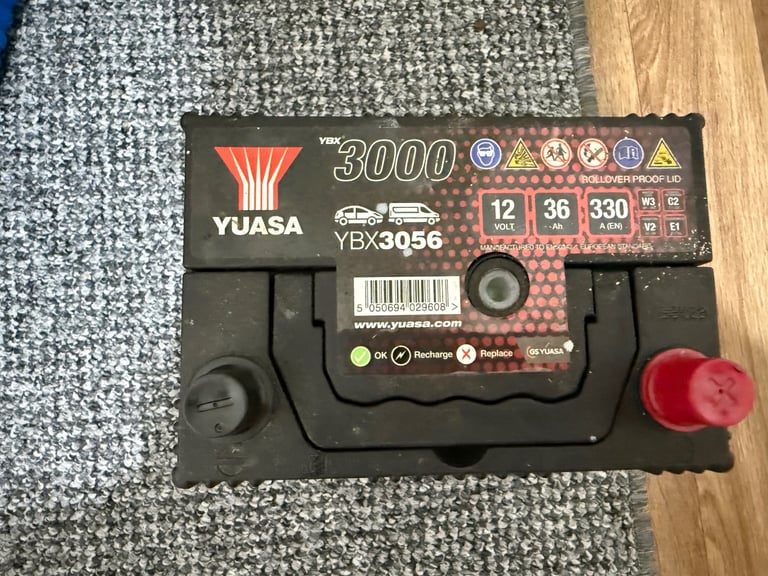 Car battery Yuasa 054type