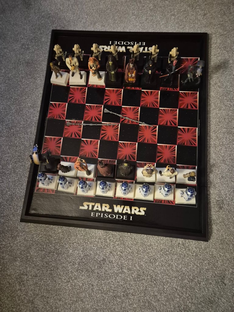 image for 1st edition star wars chess set
