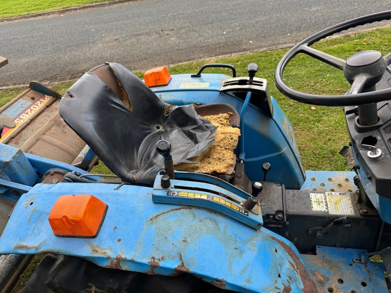 Mitshubishi MT1601D compact tractor, rotovator, 4 WD