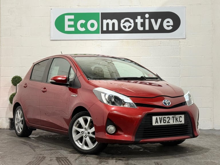 2012 Toyota Yaris 1.5 VVT-i Hybrid T Spirit 5dr CVT HATCHBACK PETROL/ELECTRIC Automatic