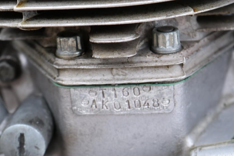 Triumph Trident T160 1975 unrestored and in superb condition & just 3,607 miles!