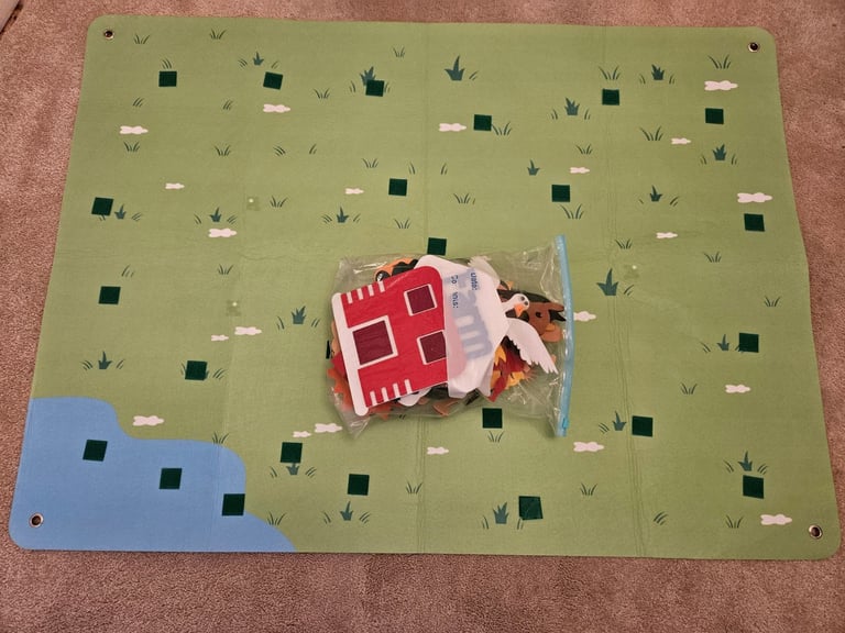 Stick on farm characters 