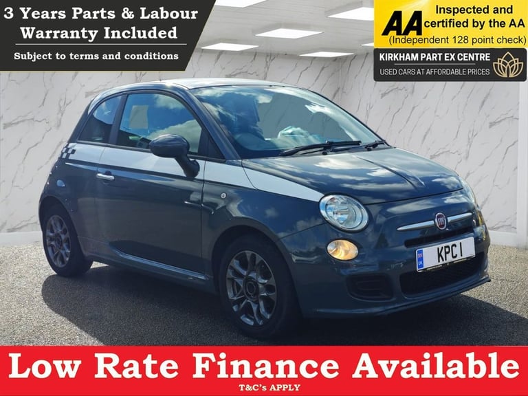 image for 2014 Fiat 500 1.2 S Hatchback 3dr Petrol Manual Euro 6 (s/s) (69 bhp)  NATIONWIDE PARTS &amp; Hat...