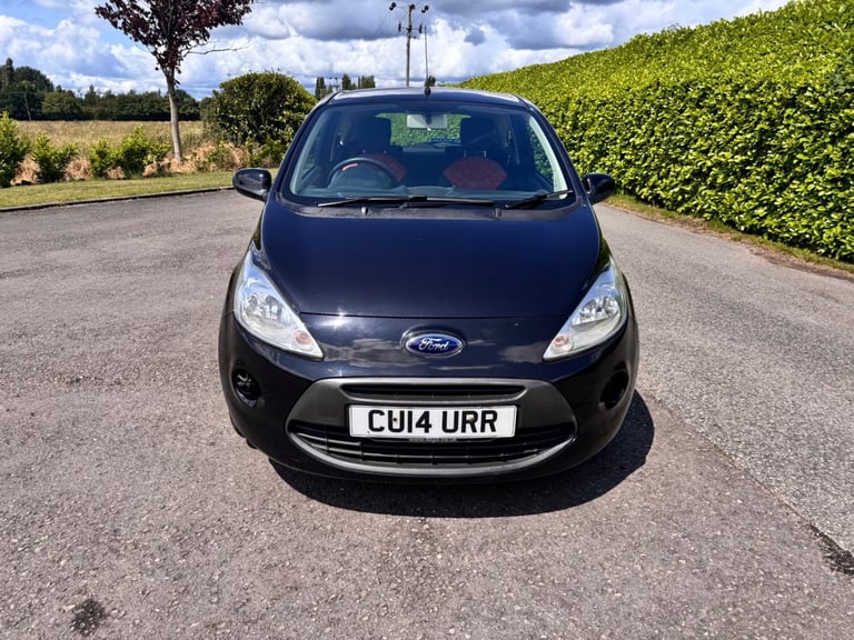 Ford KA 1.2 Edge Manual Black 2014 14 reg