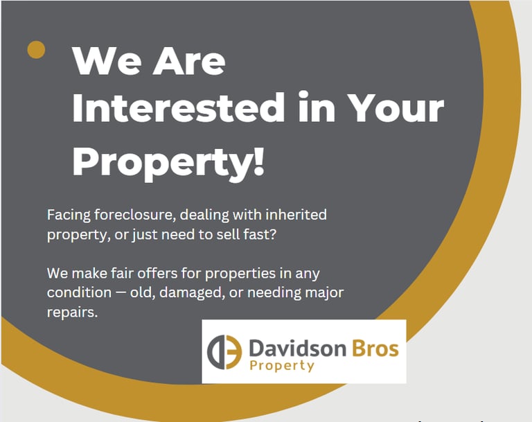 We want your property!