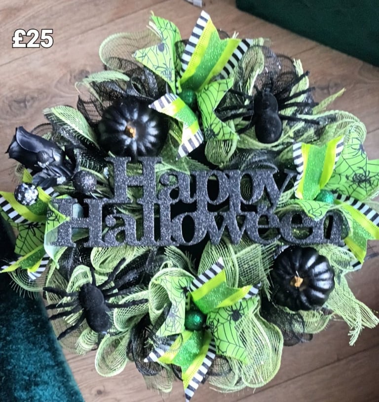 image for Decomesh halloween wreaths