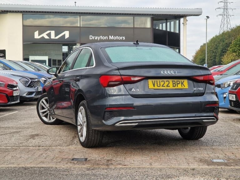 2022 Audi A3 2.0 TDI 30 Sport Saloon 4dr Diesel Manual Euro 6 (s/s) (116 ps) SALOON Diesel Manual
