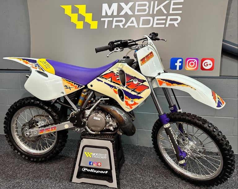 image for 1995 KTM SX 250 NEW STANDARD UNUSED BIKE - OHLINS - SUPER EVO - CR YZ KX RM TM 
