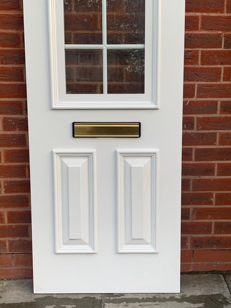UPVC DOUBLE GLAZED DOOR PANEL IN FILL CARD 682mm WIDE 1762mm HIGH CAN DELIVER