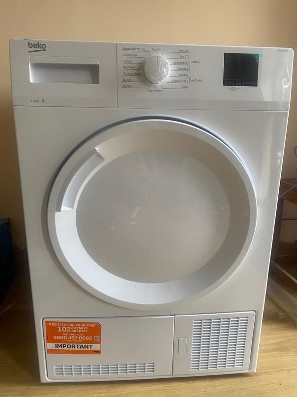 *SOLD* Brand New Tumble Dryer unused; dual condenser or waste pipe options - See Pictures