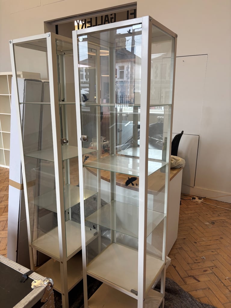 image for Glass display cases 