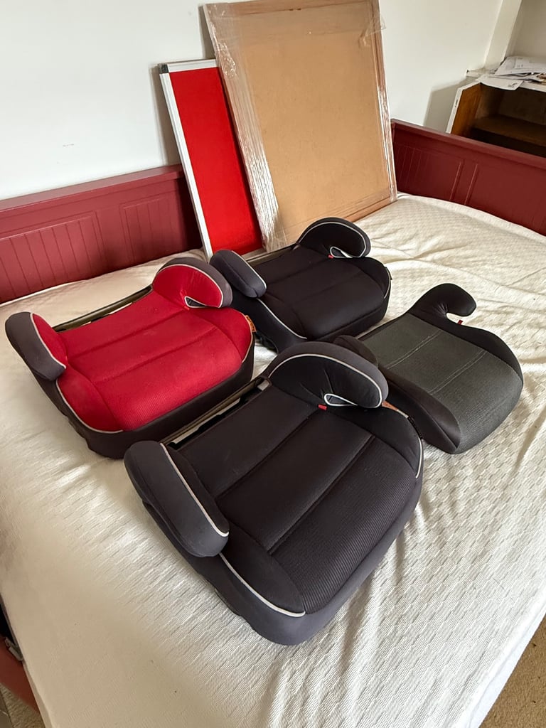 image for Five booster seats - fab condition!