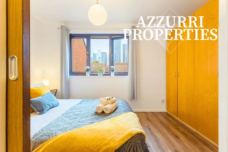 SHORT STAY | 2 BED | FREE PARKING | CANARY WHARF