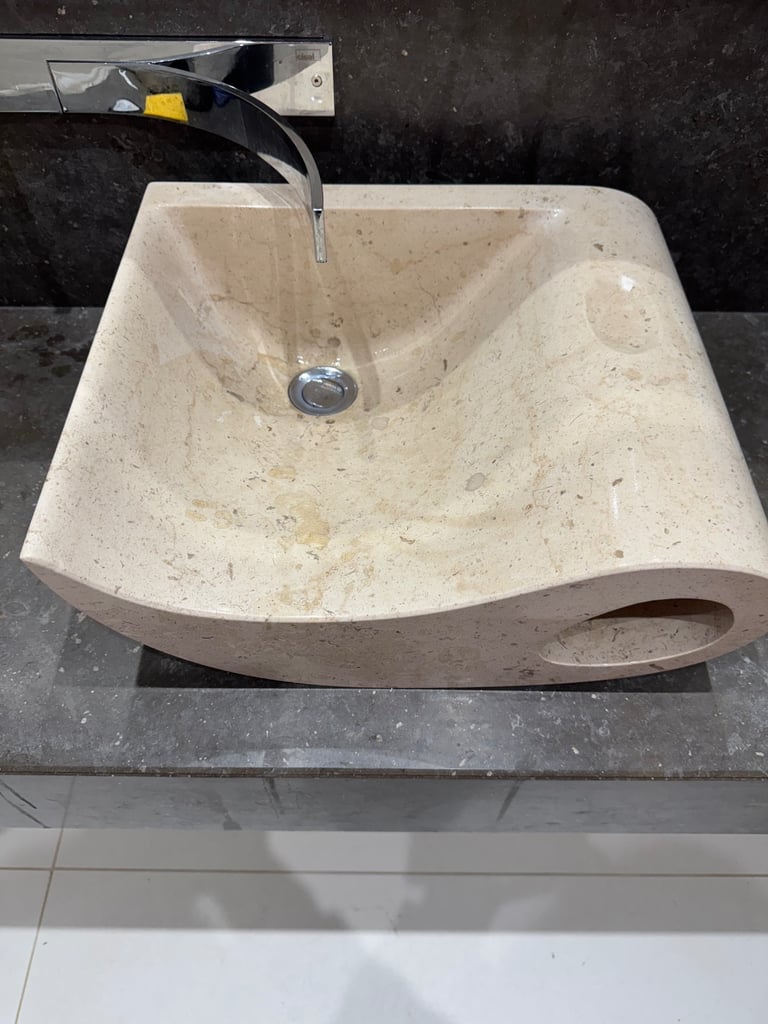 Shaped Stone Sink