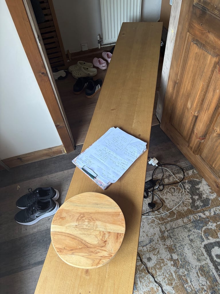 Habitat Dining Bench - solid wood